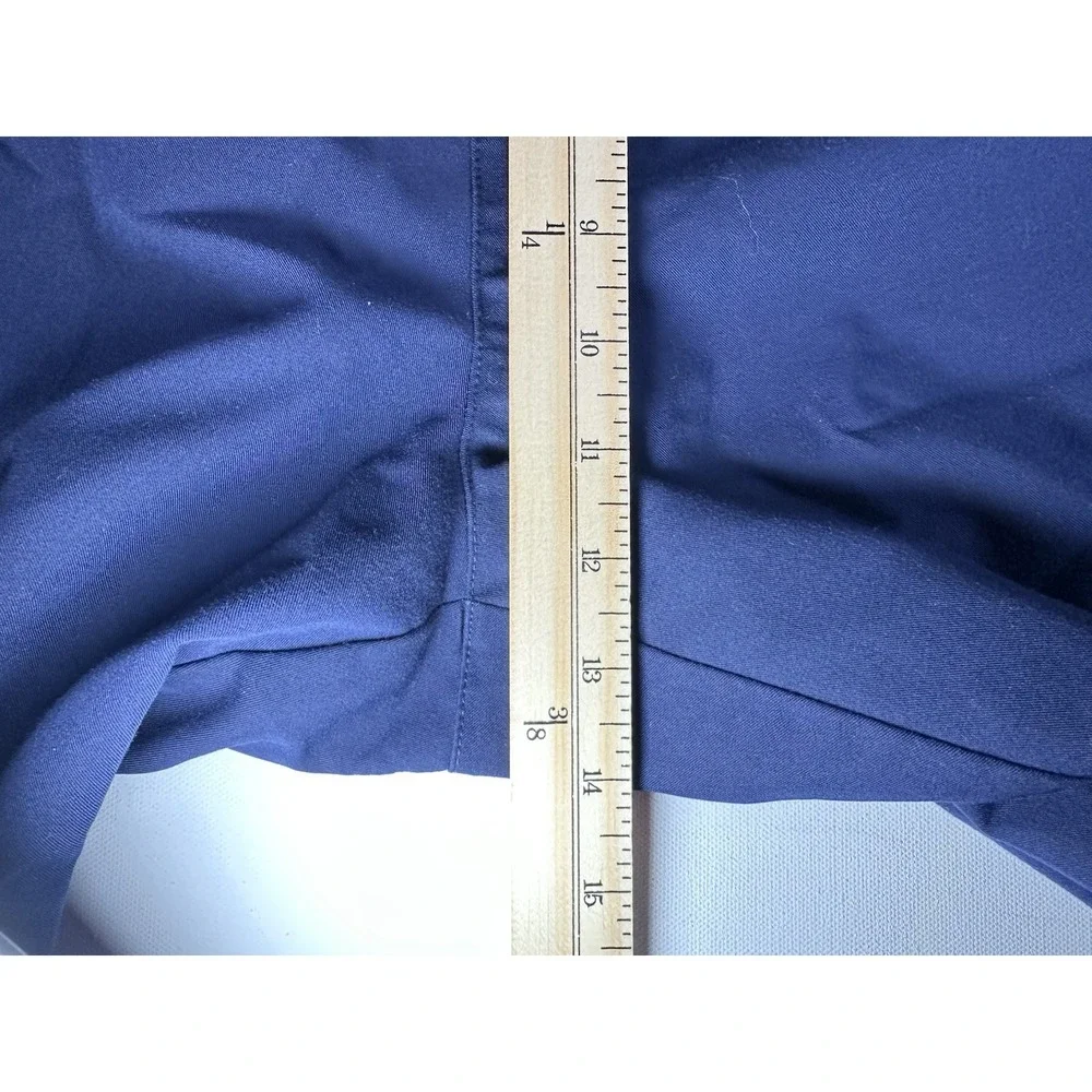 FIGS Women's LARGE Zamora Jogger Scrub Pants Navy Blue‎ Technical Collection